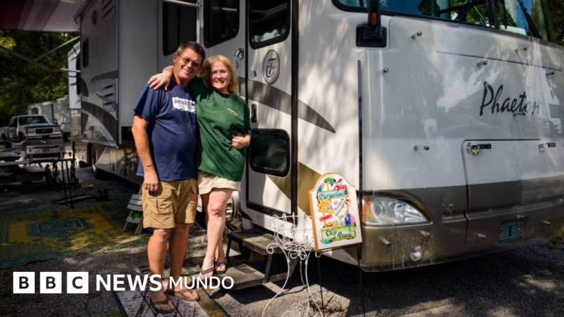 ¿Qué actriz vivía en un parque de casas rodantes?