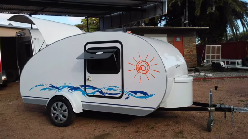 ¿Cuánto pesa una casa rodante de 4 m?