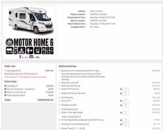 ¿Merece la pena adquirir una autocaravana en Islandia?