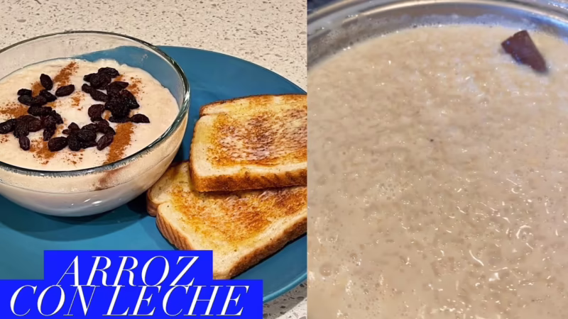 ¿Cuáles son las proporciones para hacer arroz con leche?