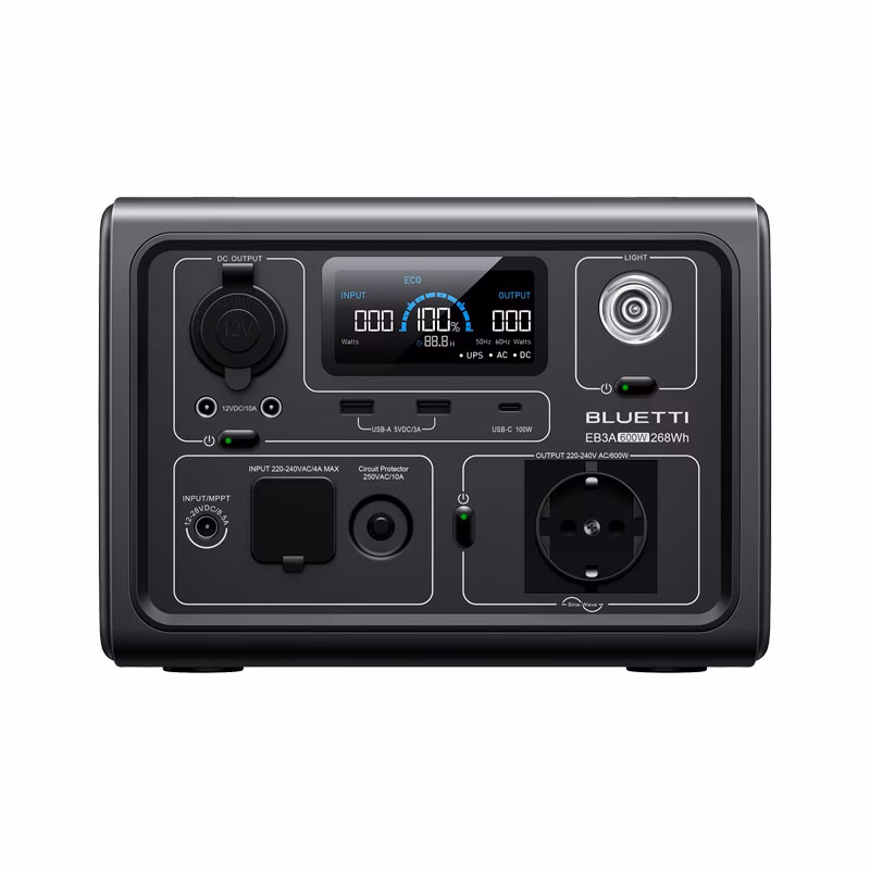 ¿Qué tamaño de batería portátil necesito para acampar?