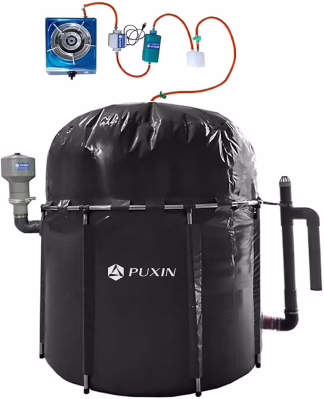 ¿Cuánto dura un biodigestor de 600 litros?