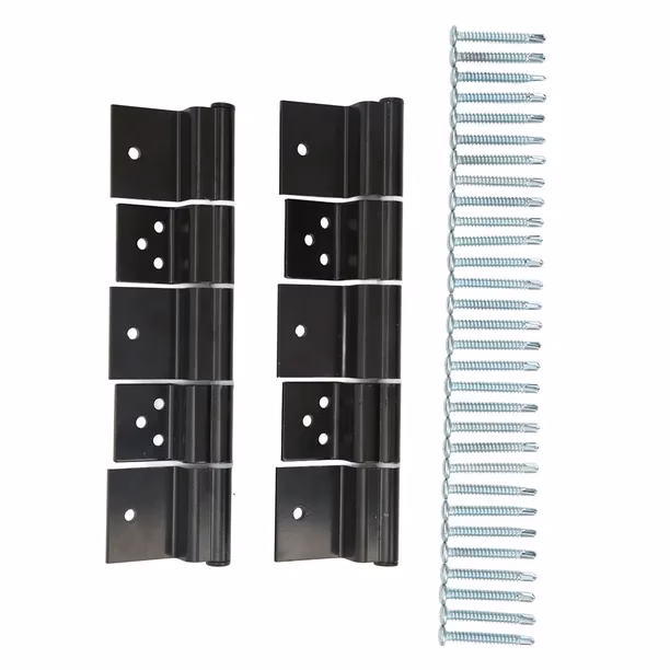 ¿Cómo sustituir la bisagra de la puerta de una caravana fija?