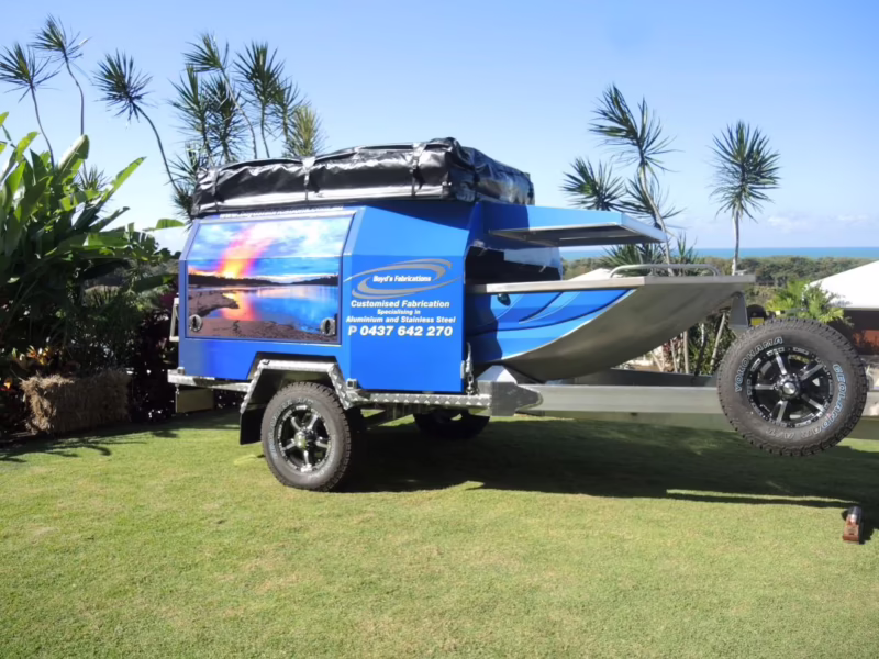 Can you tow a camper and a boat at the same time?