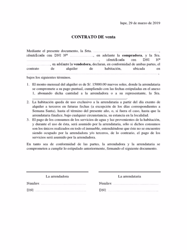 ¿Qué validez legal tiene un boleto de compraventa?