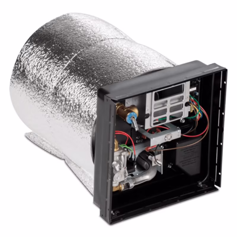 ¿Puedo poner un calentador debajo de mi remolque?