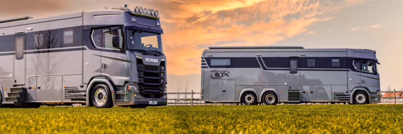 How much is a Scania truck in the USA?