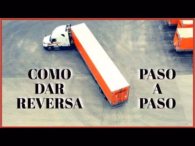 ¿Cómo dar marcha atrás con una furgoneta de forma segura?