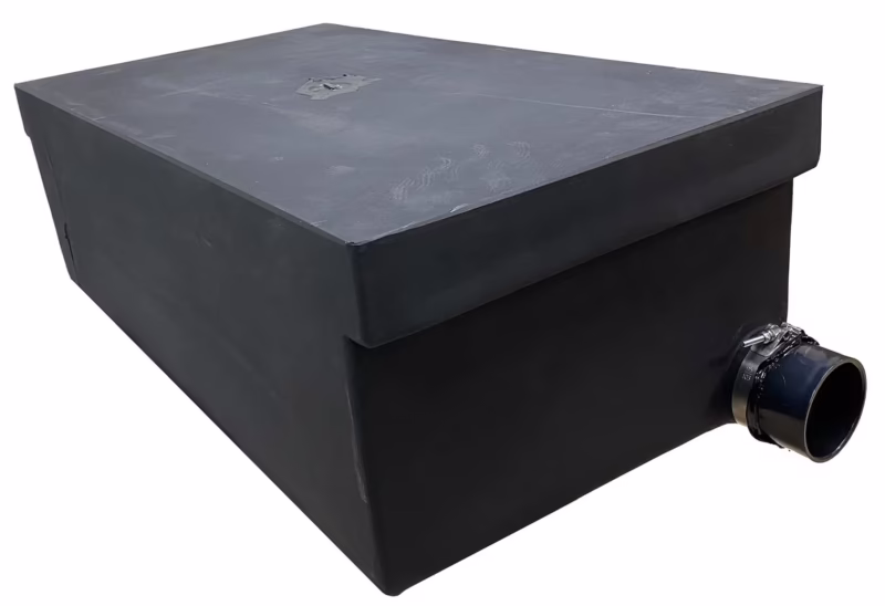 What is the black water tank on a camper?