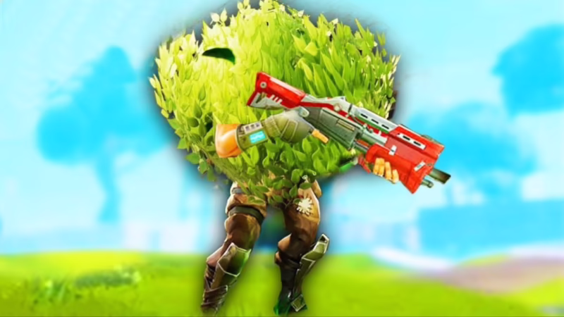 What does the bush do in fortnite?