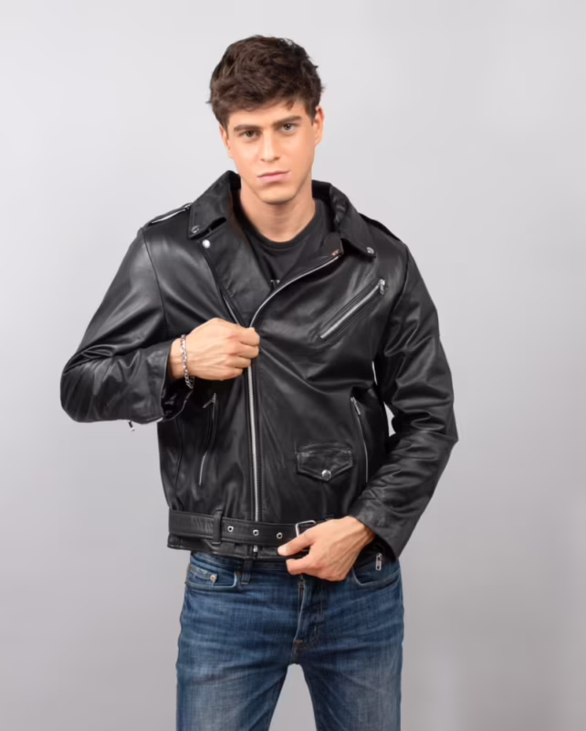 ¿Cómo se llaman las cazadoras de cuero?