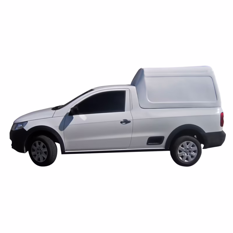 ¿Cuál es el tamaño de la caja de la Saveiro con cabina extendida?