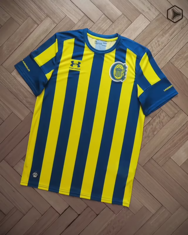 ¿Qué marca es la camiseta de Rosario Central?