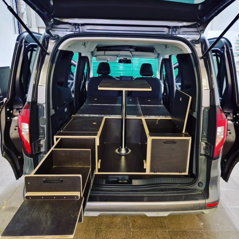 ¿Cuántas personas pueden dormir en una camper?