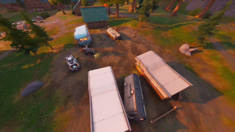 ¿Cómo caer bien en Fortnite?