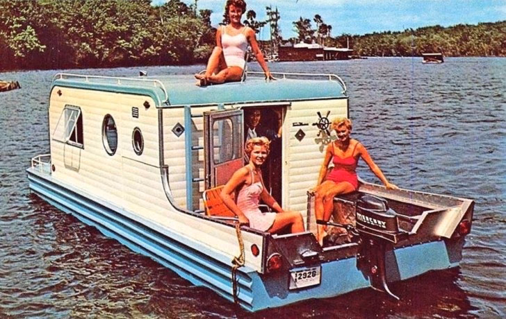 What is a camper top on a boat?
