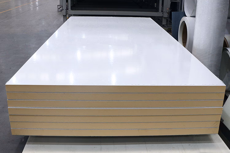 What are the interior walls of a camper made of?