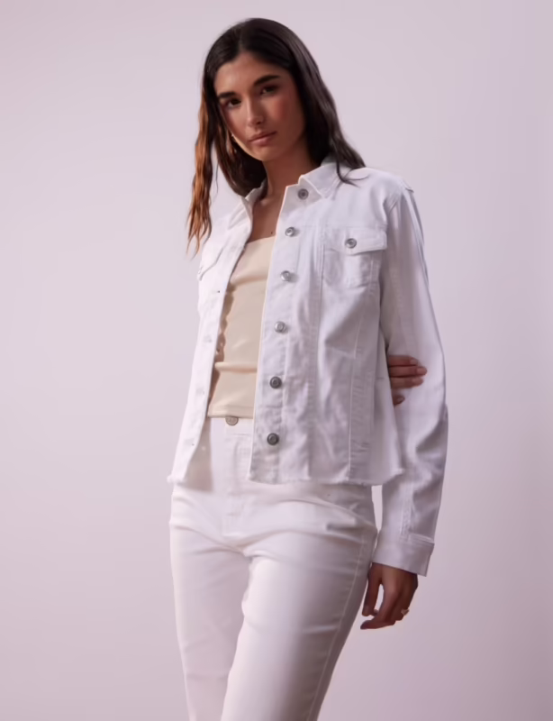 ¿Cómo se llama una chaqueta de jean?