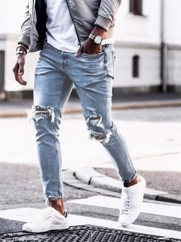 ¿Qué son los jeans destroyed?