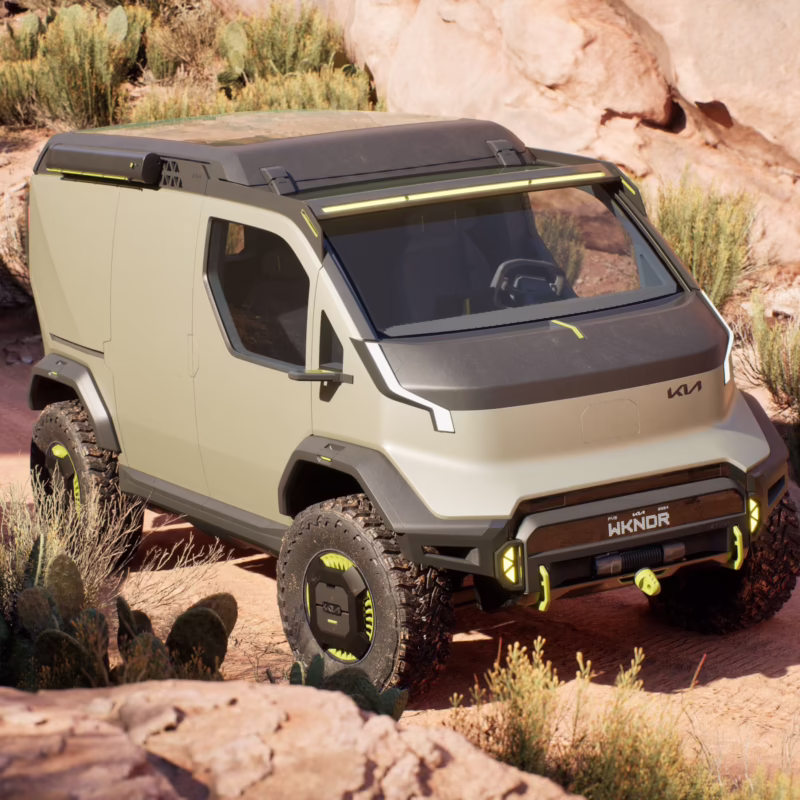 How much does a Kia camper van cost?