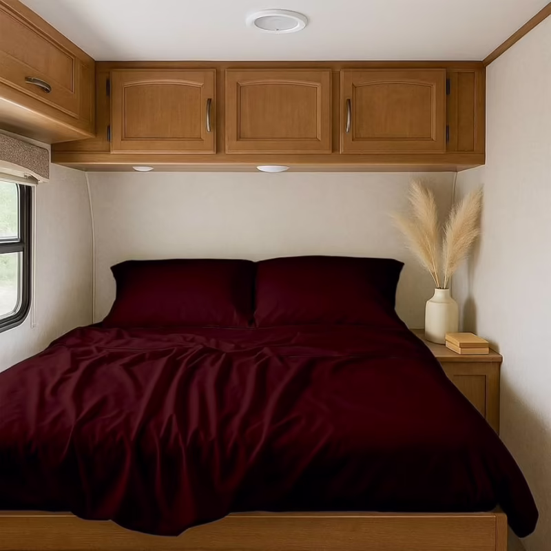 What size sheets fit a camper queen?