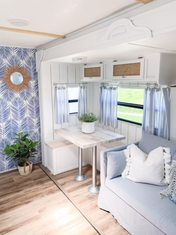 Is it better to paint or wallpaper RV walls?