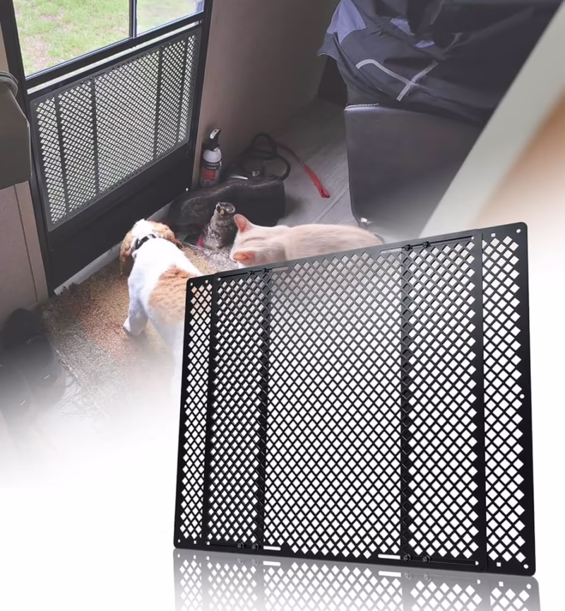 How to add plexiglass to a screen door?
