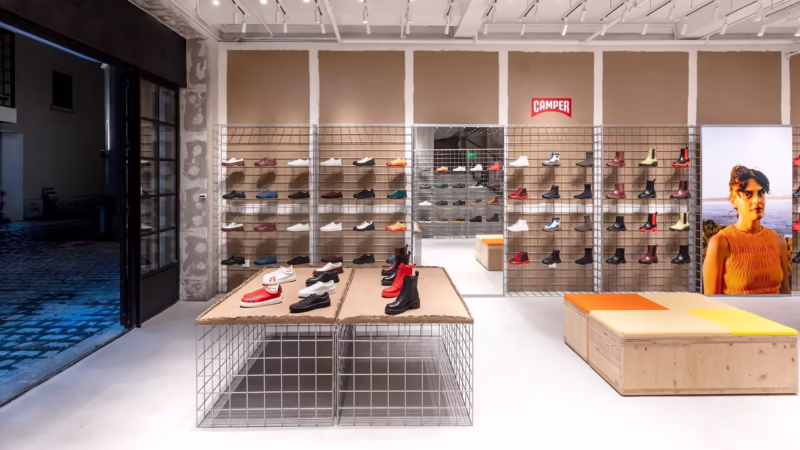 Who sells Camper shoes?