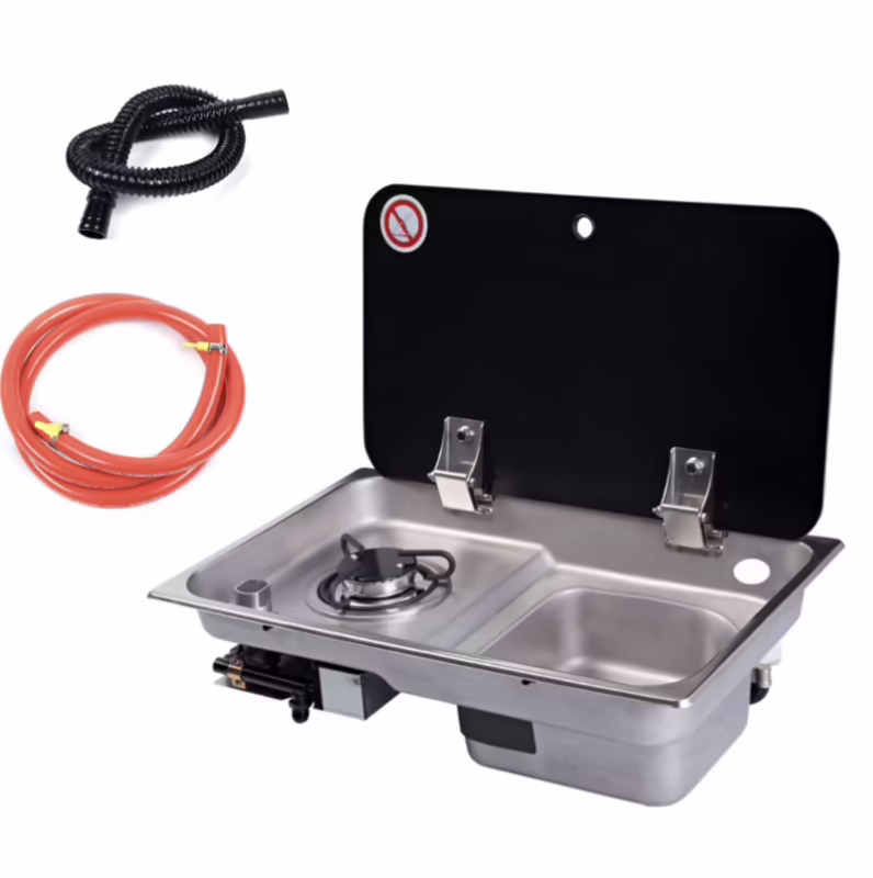 Can a hob go next to a sink?