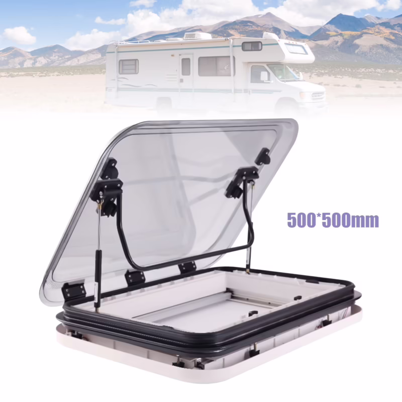 Is it safe to get on a camper roof?