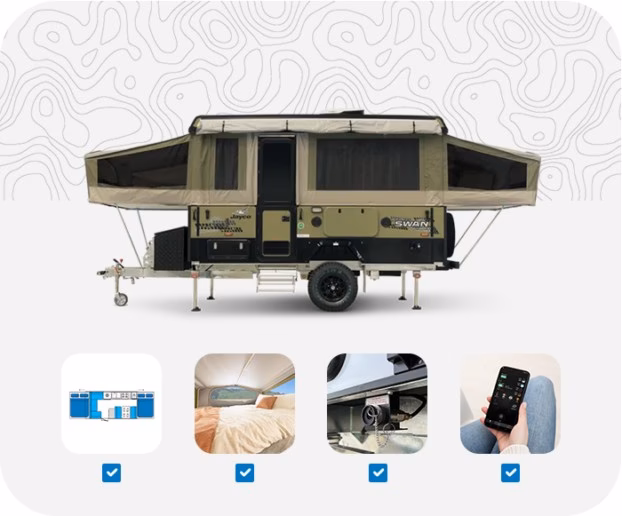 Is a Jayco Swan a caravan or camper trailer?