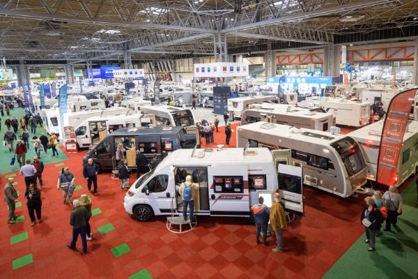 How much are the tickets for the NEC Caravan Show?