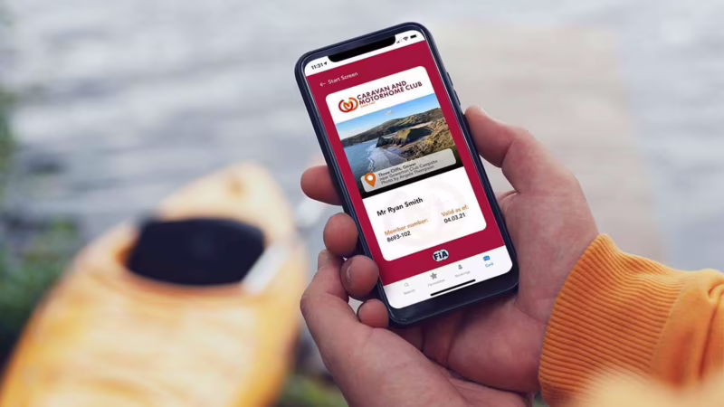 How much is the Caravan and Motorhome Club discount for over 60?