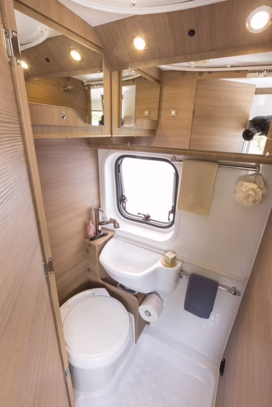 ¿Se puede poner una ducha normal en una casa móvil?