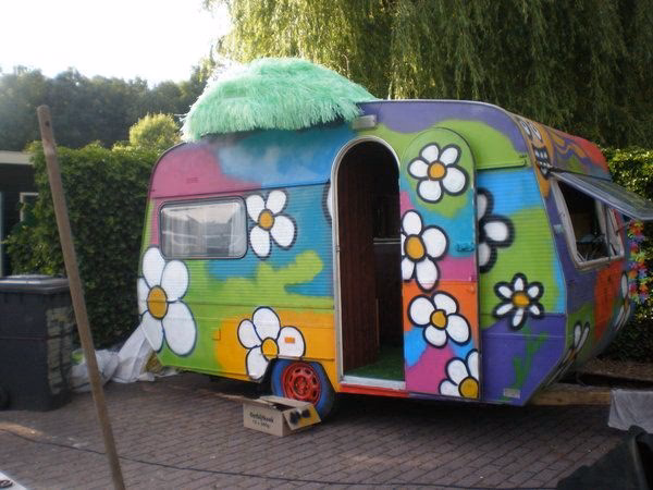 ¿Cómo se llaman las camionetas que usan los hippies?