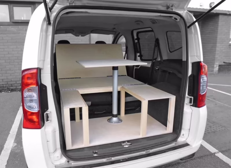 ¿Se puede dormir en un Citroën Nemo?