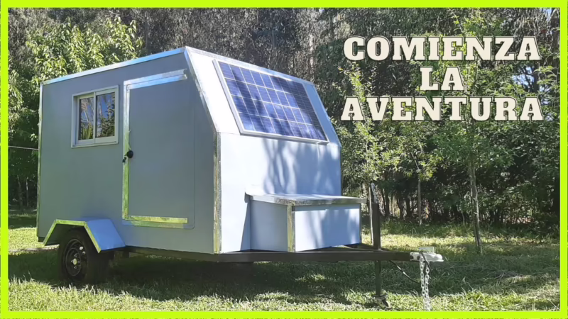 ¿Cómo nivelar un remolque de viaje en un sitio permanente?