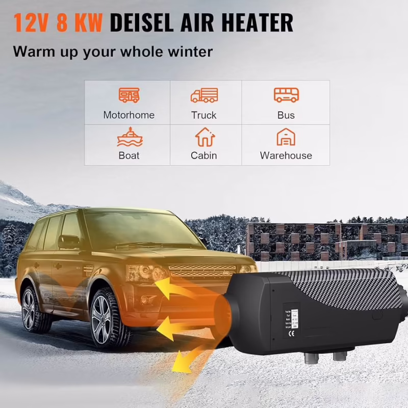 ¿Cuál es la mejor manera de calentar una furgoneta?