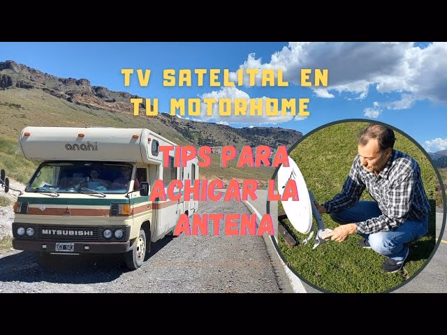 ¿Cómo puedo obtener la mejor señal de TV en mi autocaravana?