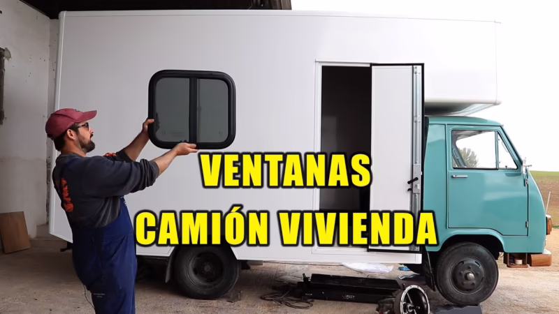 ¿Cómo aislar una furgoneta con ventanas?