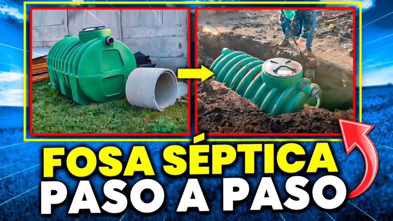 ¿Cómo vaciar el tanque séptico de una casa rodante en casa?