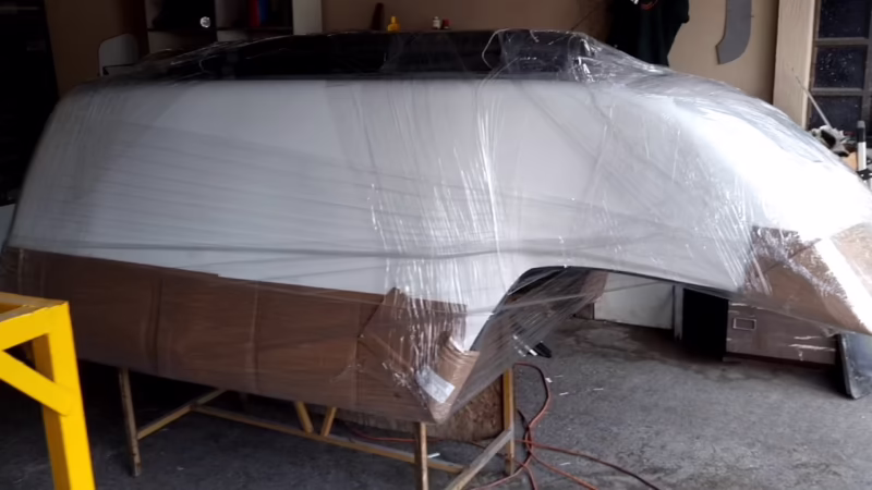 ¿Qué líquido se usa para la fibra de vidrio?