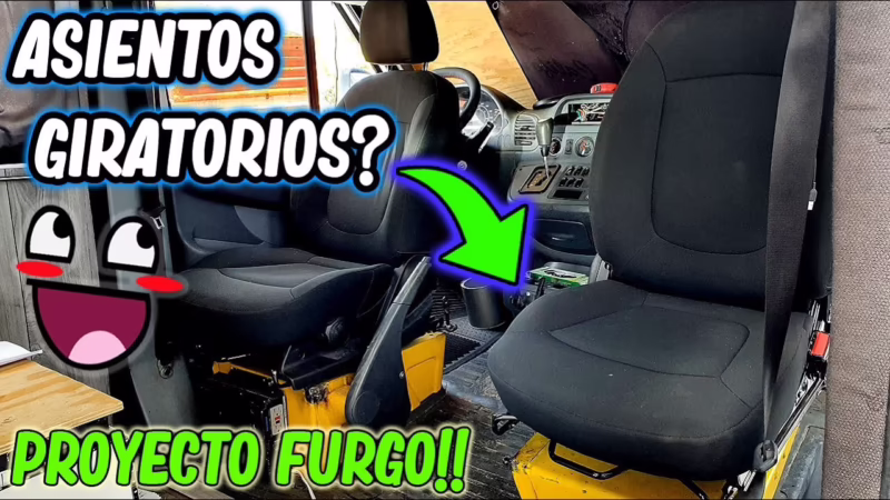 ¿Se pueden poner asientos giratorios en cualquier coche?