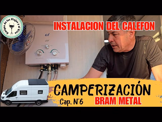 ¿Se puede adaptar un calefón de gas natural a gas envasado?