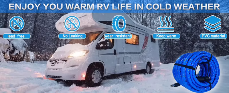 ¿Cómo puedo evitar que el agua de mi autocaravana se congela?