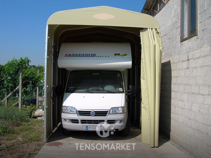 Come proteggere il camper dalla grandine?