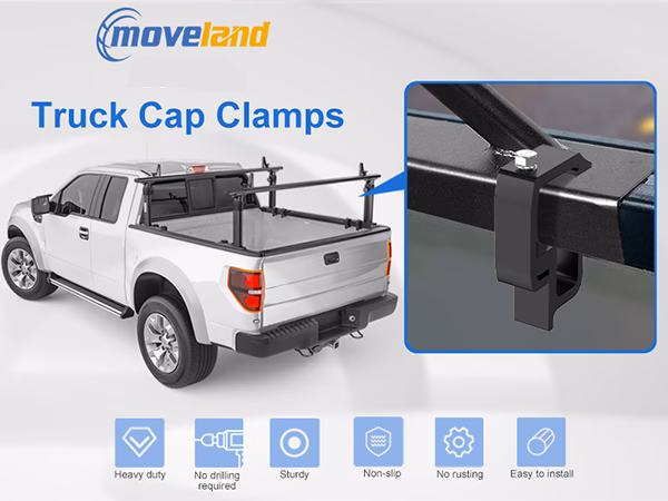 ¿Cómo se fijan las autocaravanas a la caja de una camioneta?