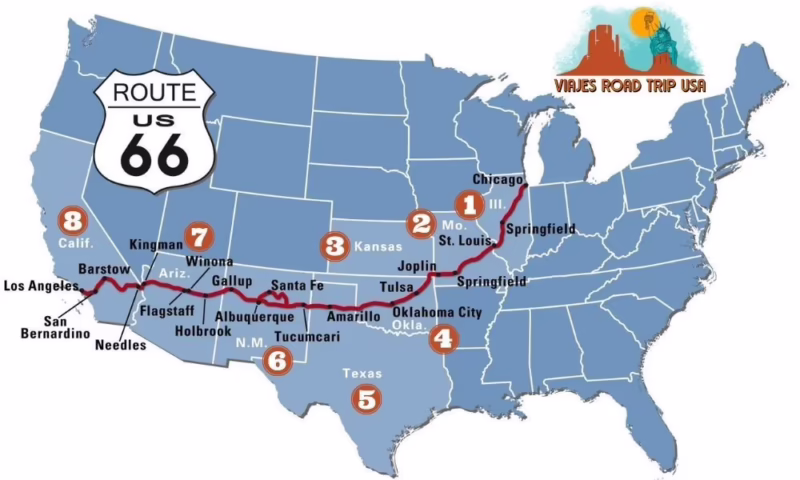 ¿Cuántos días necesito para recorrer la costa oeste de Estados Unidos?