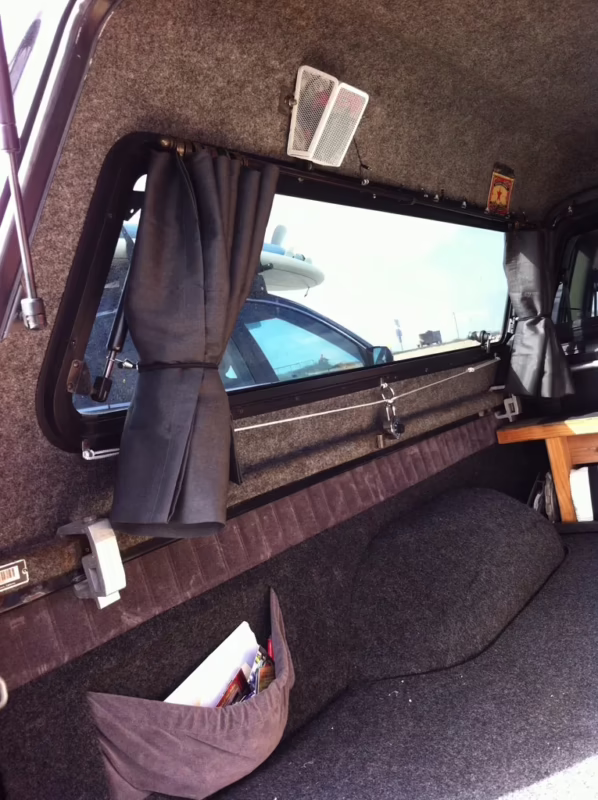 What is the best fabric for camper curtains?