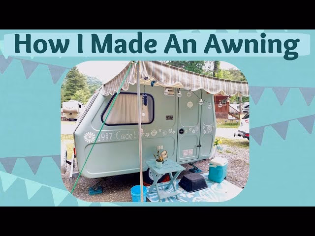 What is the alternative to a campervan awning?